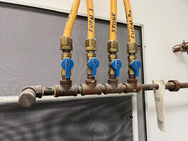 Gas-Line-installation