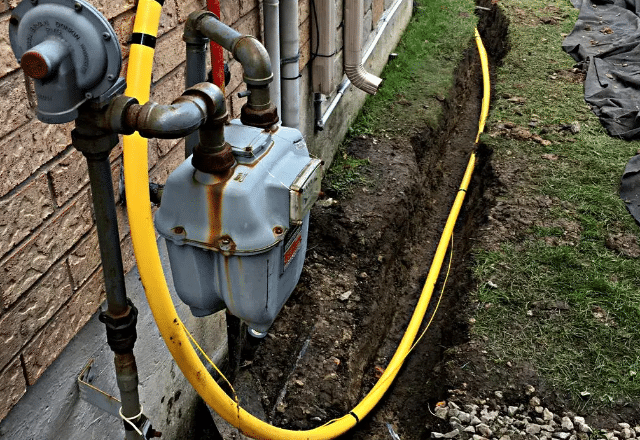 Can You Run a Gas Line to a Pool Heater?