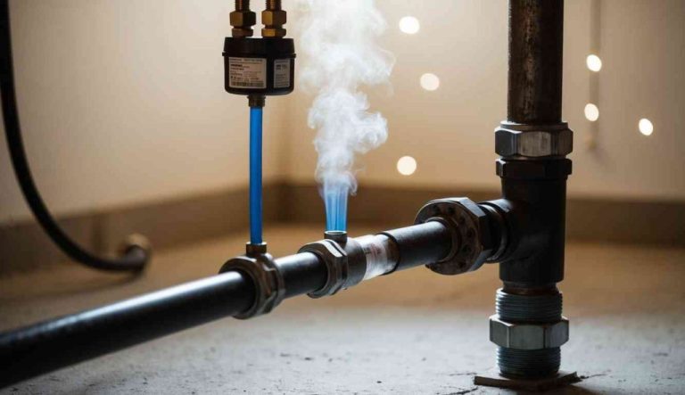 Gas Line Leak