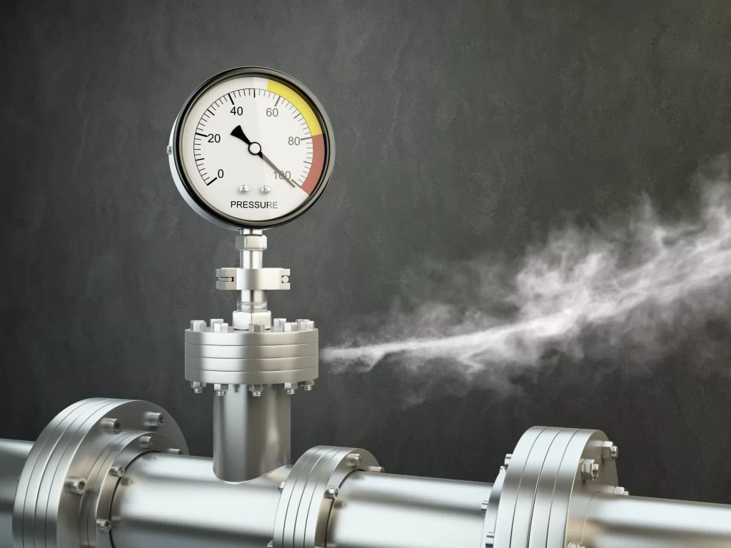 Gas Line Leak